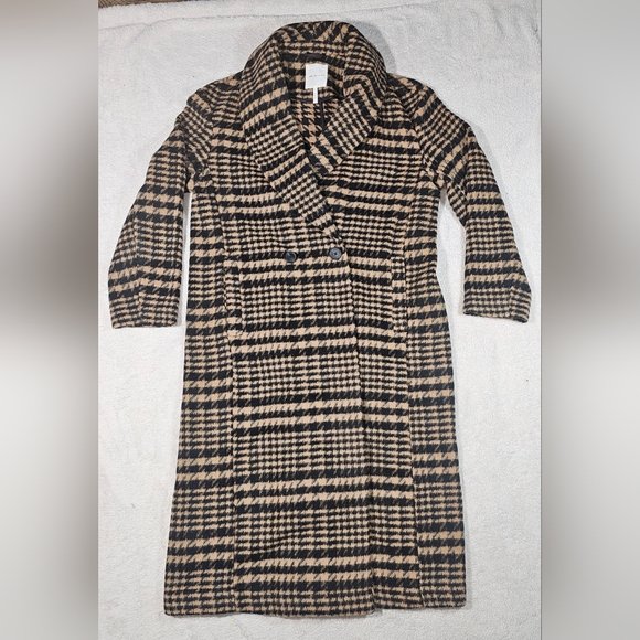 Avec Les Filles coat black and tan size L - Picture 2 of 10